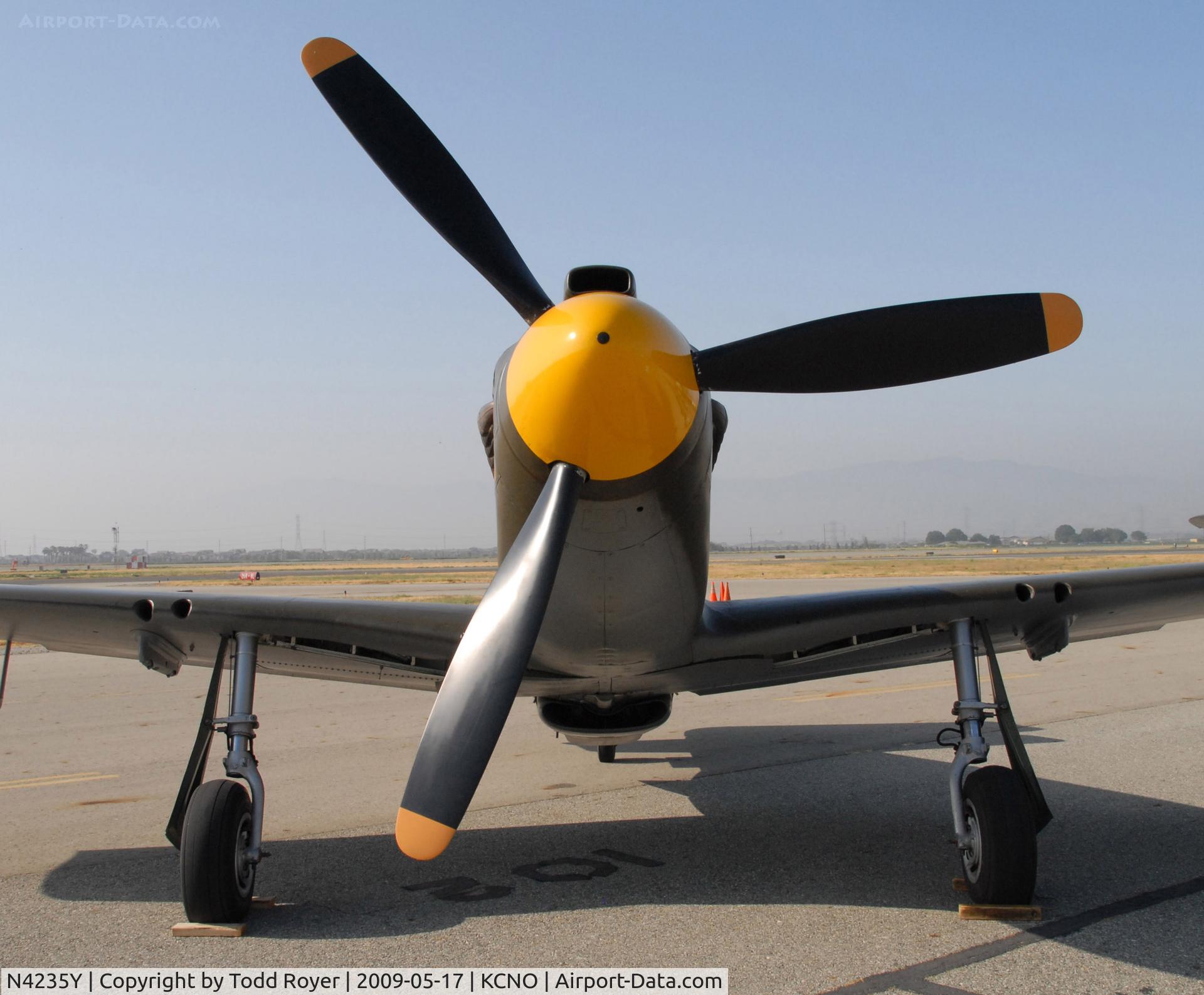 N4235Y, 1943 North American P-51A Mustang C/N MSN 99-22354, Chino Airshow 2009