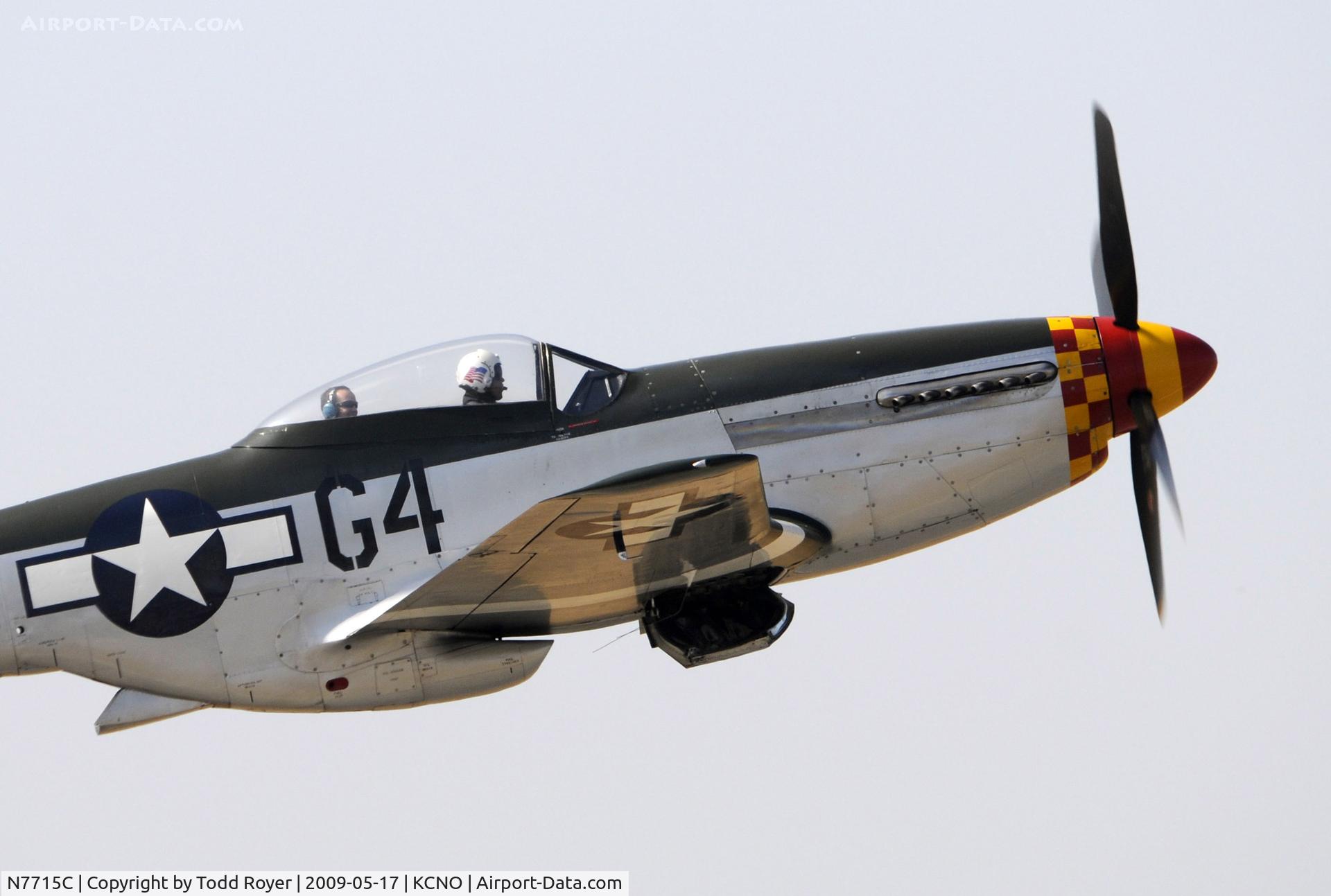 N7715C, 1944 North American P-51D C/N 44-84961A (124-44817), Chino Airshow 2009