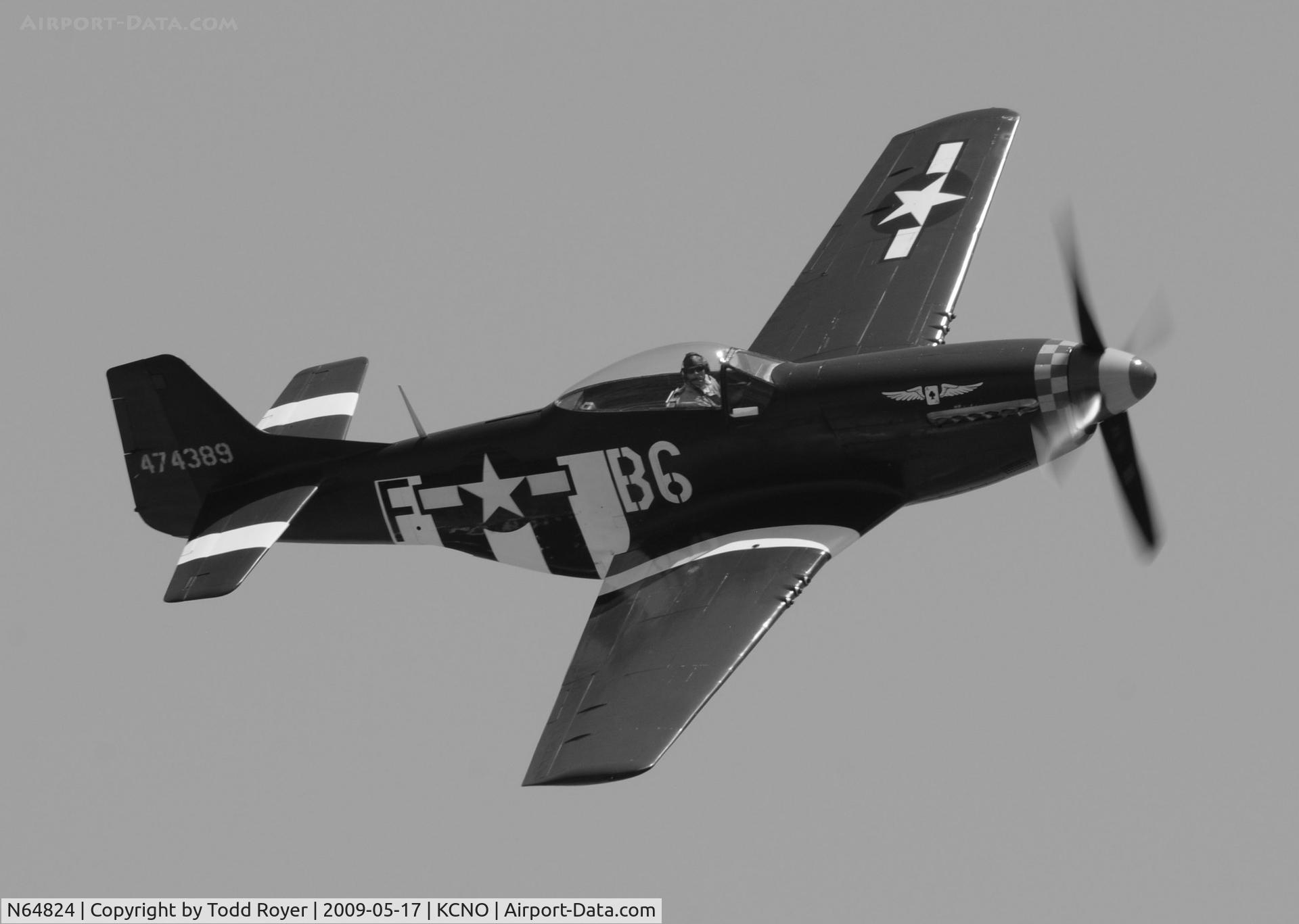 N64824, 1944 North American P-51D-30NA Mustang C/N 122-4929, Chino Airshow 2009