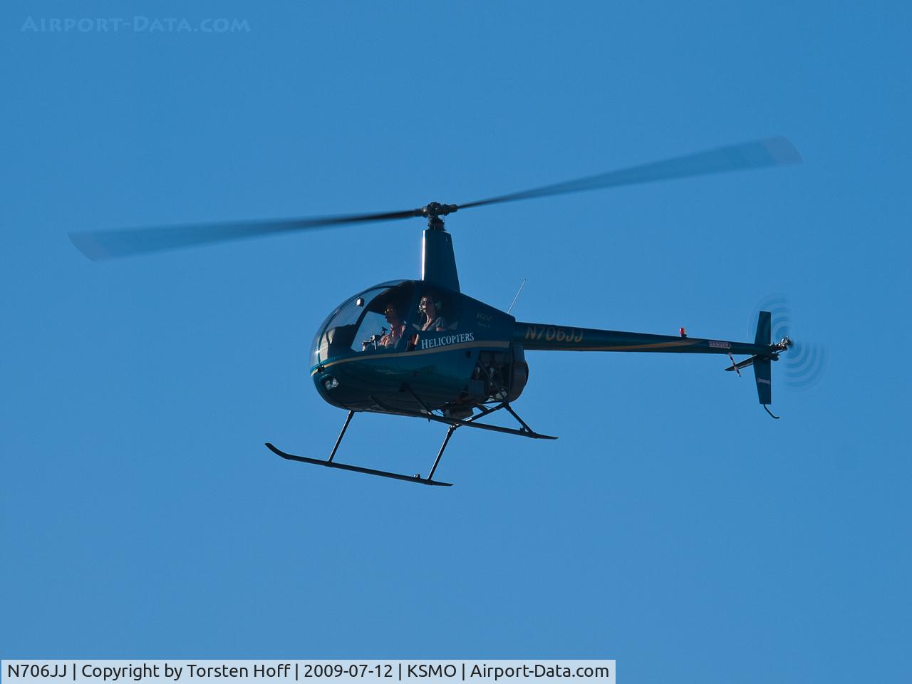 N706JJ, 2008 Robinson R22 C/N 4306, N706JJ arriving on RWY 21