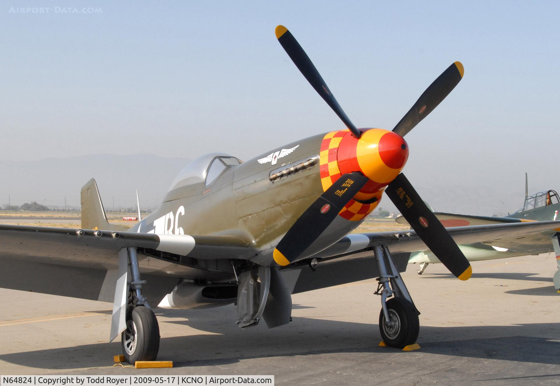 N64824, 1944 North American P-51D-30NA Mustang C/N 122-4929, Chino Airshow 2009