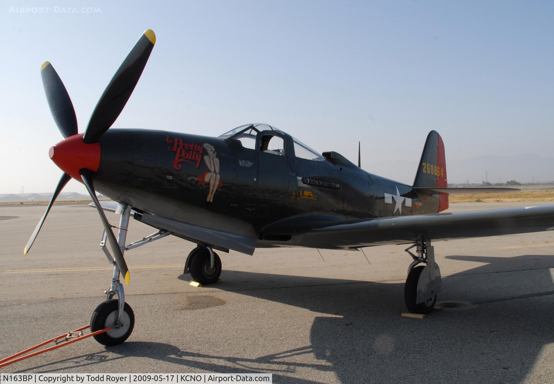 N163BP, 1945 Bell P-63C Kingcobra C/N 091263RP, Chino Airshow 2009