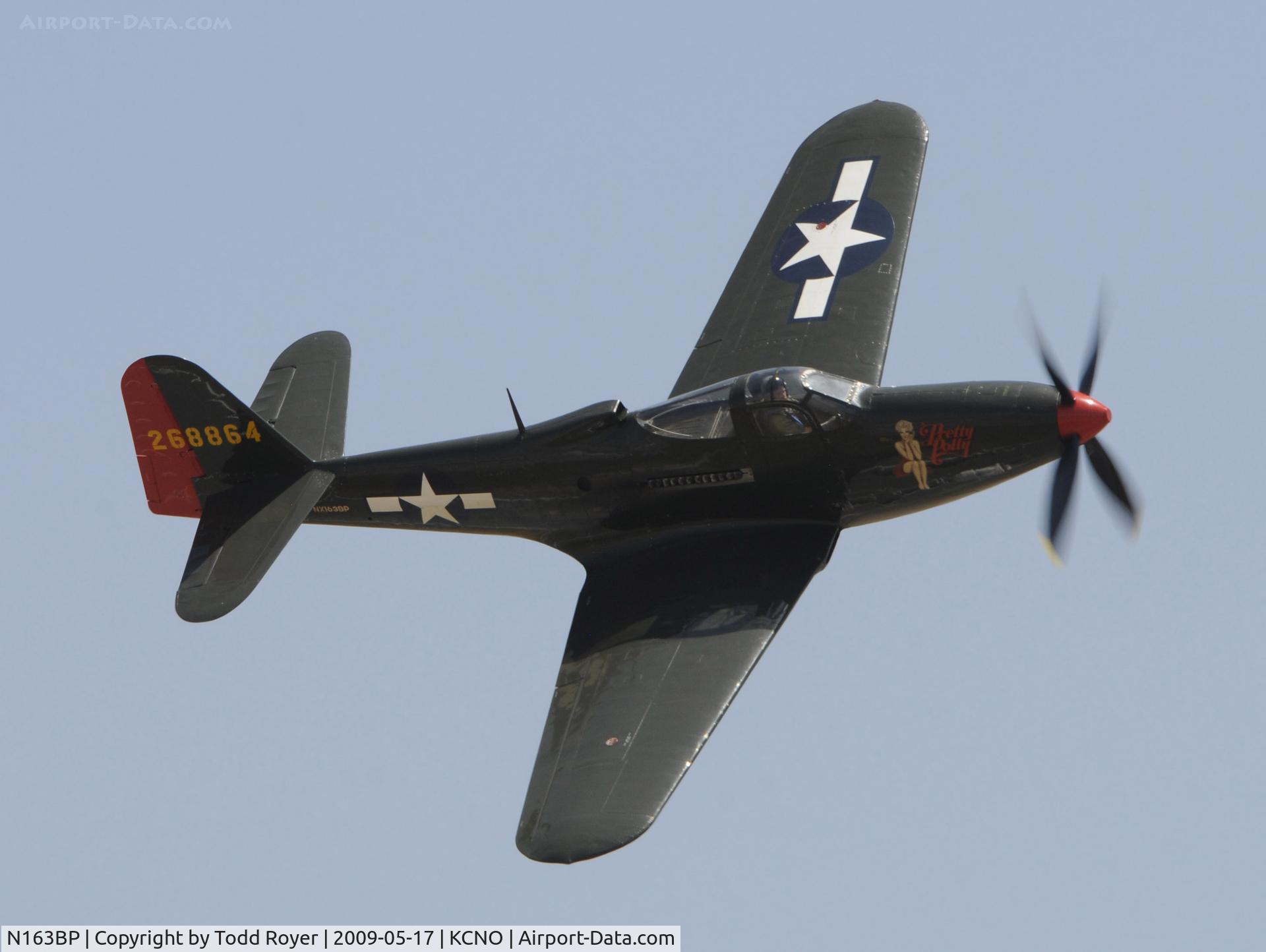 N163BP, 1945 Bell P-63C Kingcobra C/N 091263RP, Chino Airshow 2009
