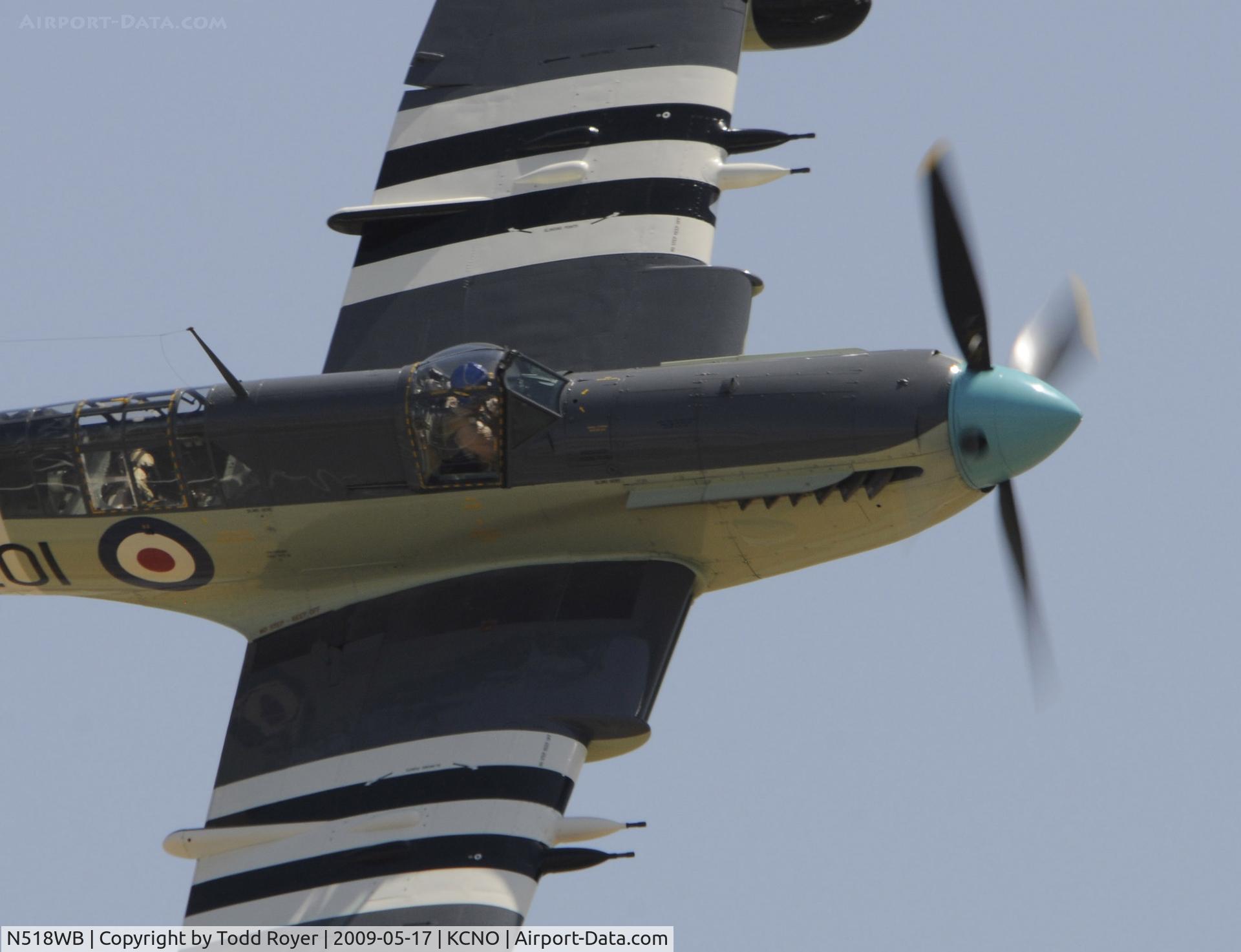 N518WB, 1950 Fairey Firefly AS.6 C/N F.8646, Chino Airshow 2009