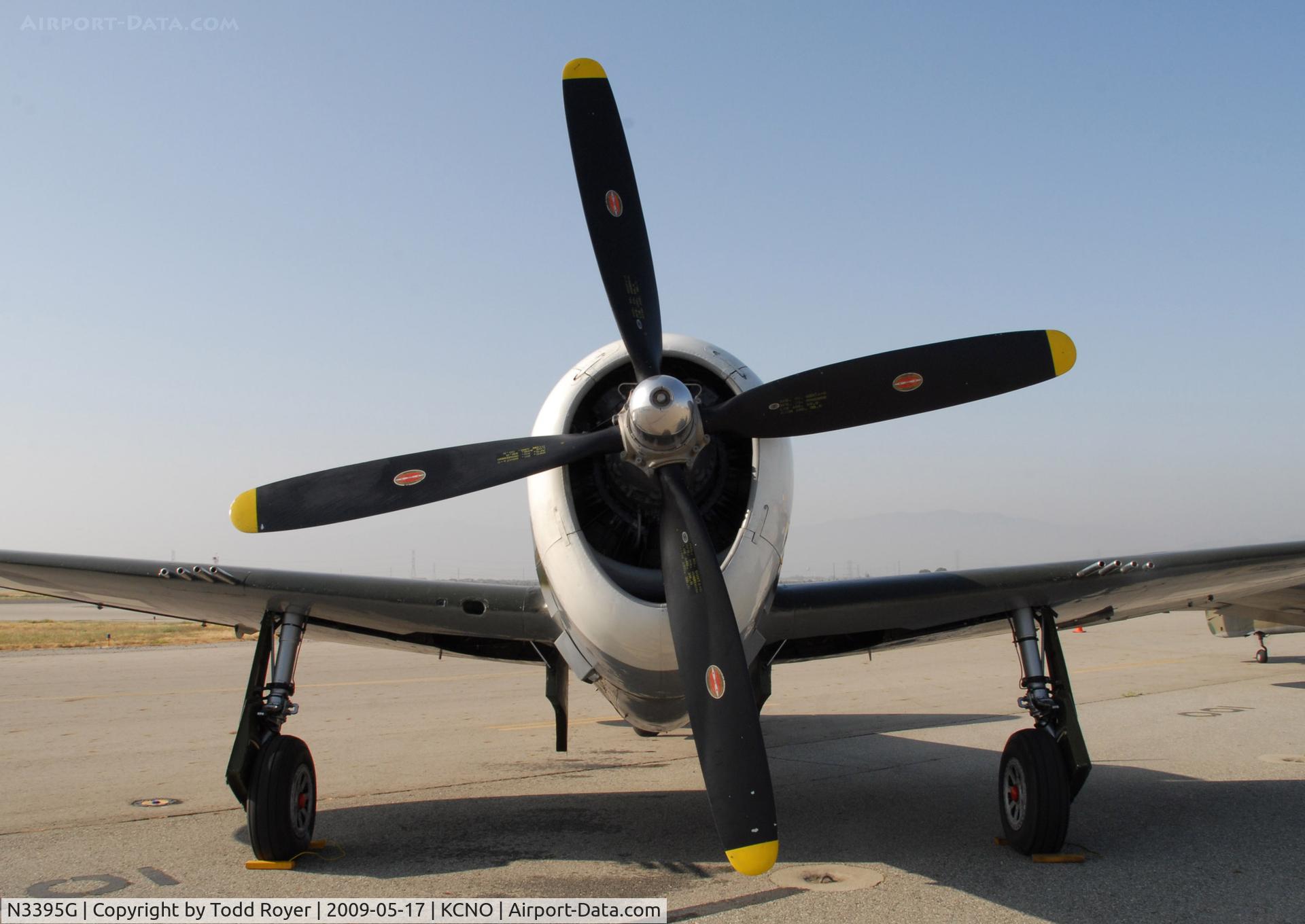 N3395G, 1942 Republic P-47G-15-CU Thunderbolt C/N 42-25254, Chino Airshow 2009