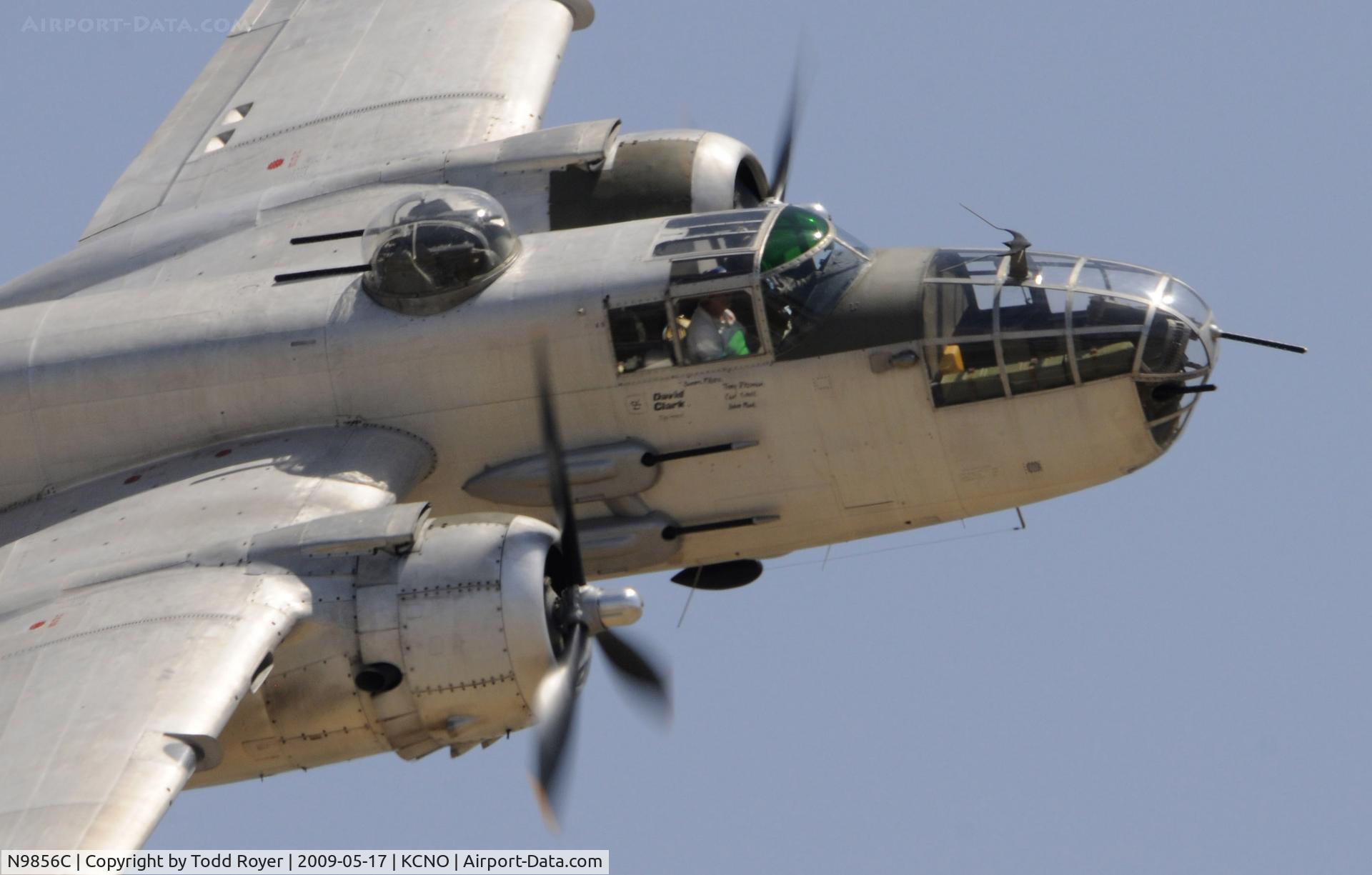 N9856C, 1943 North American TB-25N Mitchell C/N 108-35217, Chino Airshow 2009