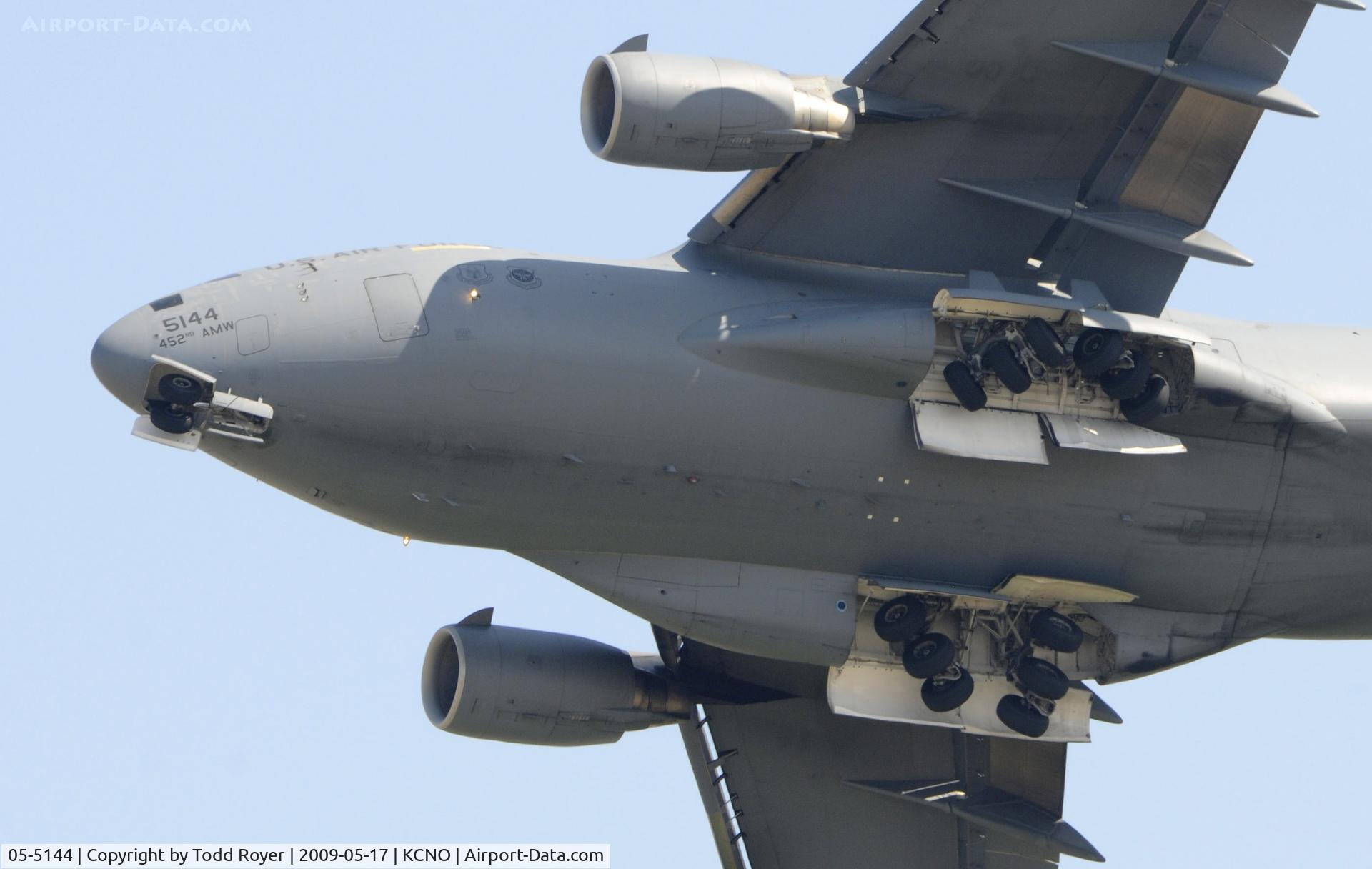 05-5144, 2005 Boeing C-17A Globemaster III C/N P-144, Chino Airshow 2009