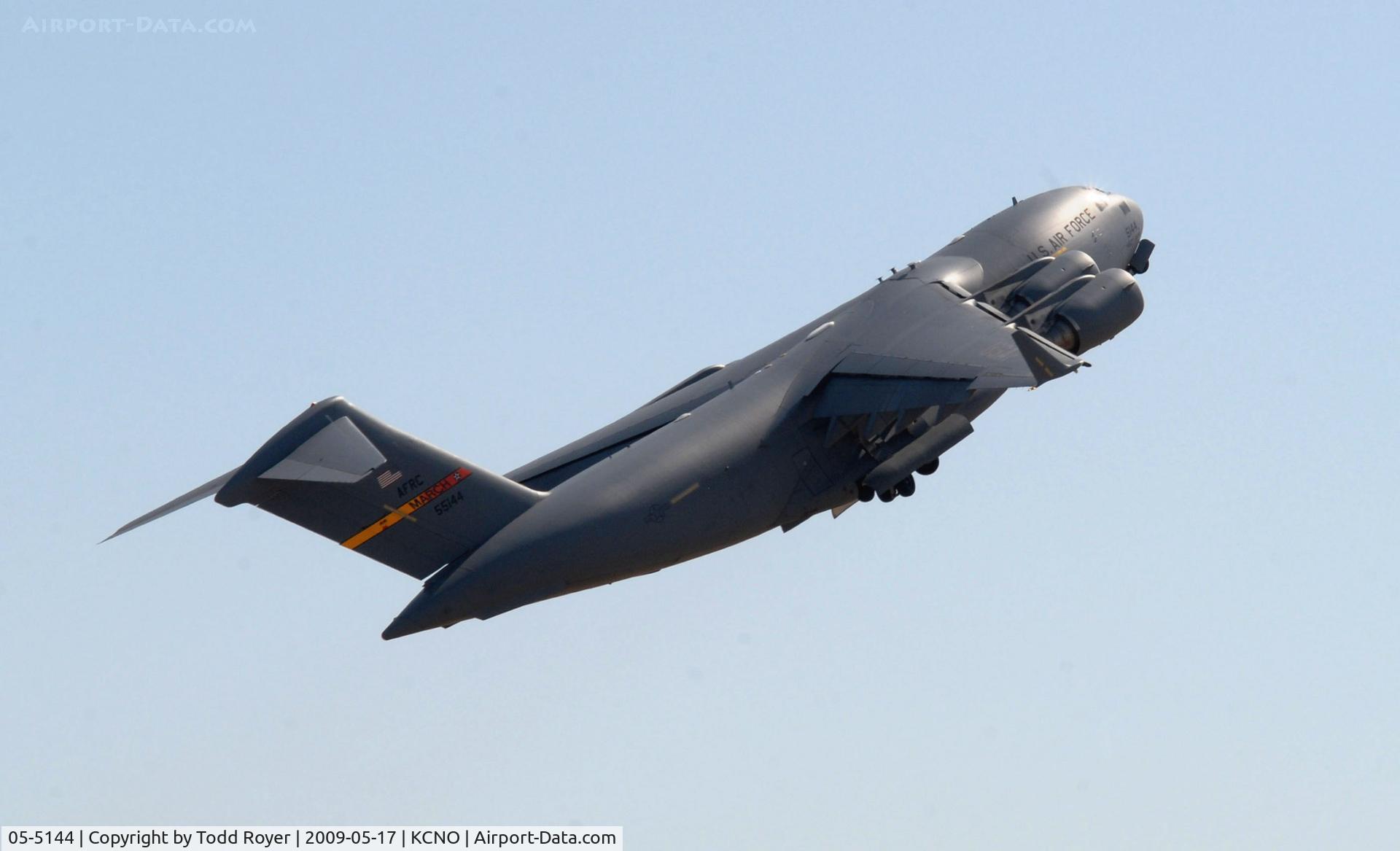 05-5144, 2005 Boeing C-17A Globemaster III C/N P-144, Chino Airshow 2009