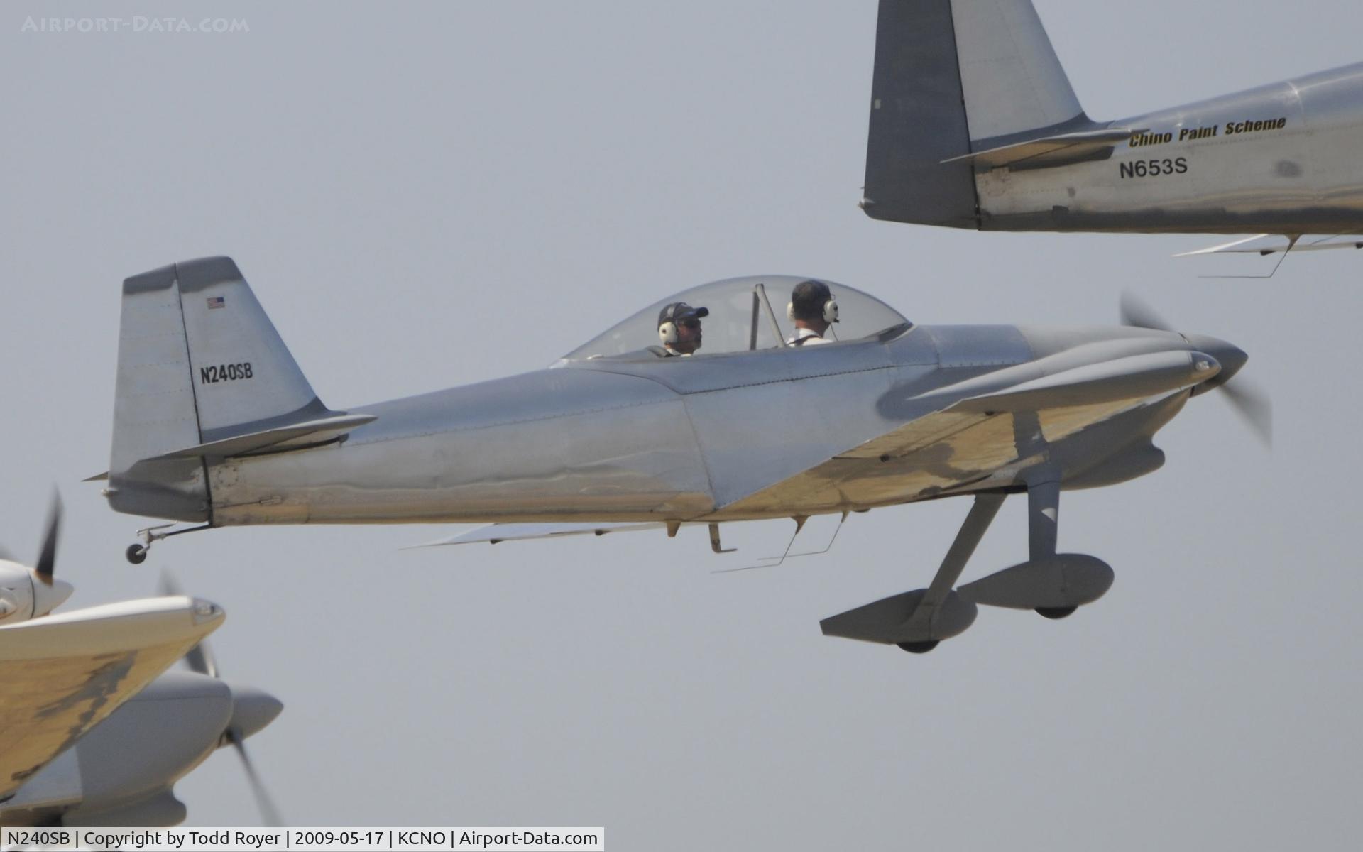 N240SB, 2000 Vans RV-4 C/N 01, Chino Airshow 2009
