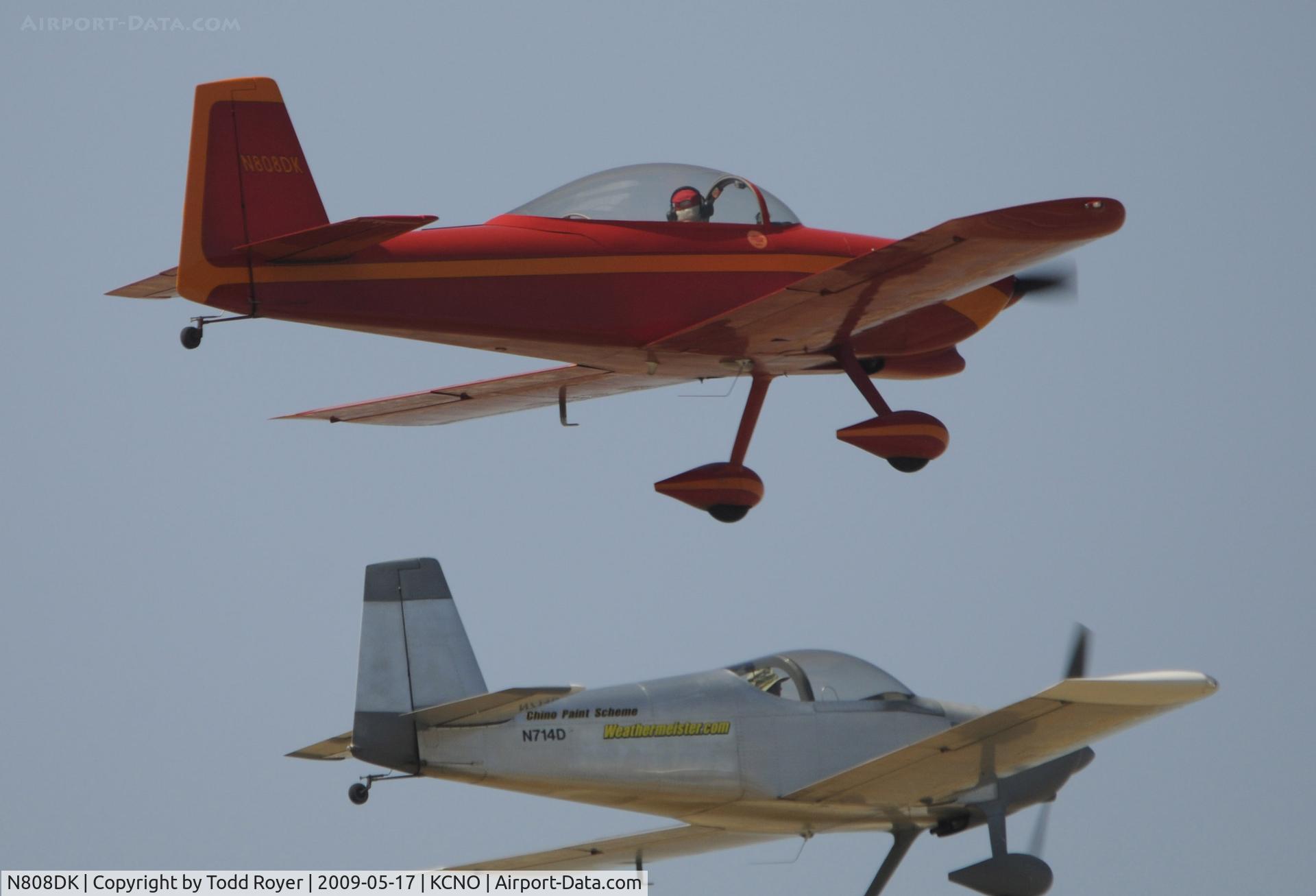 N808DK, Vans RV-8 C/N 81052, Chino Airshow 2009