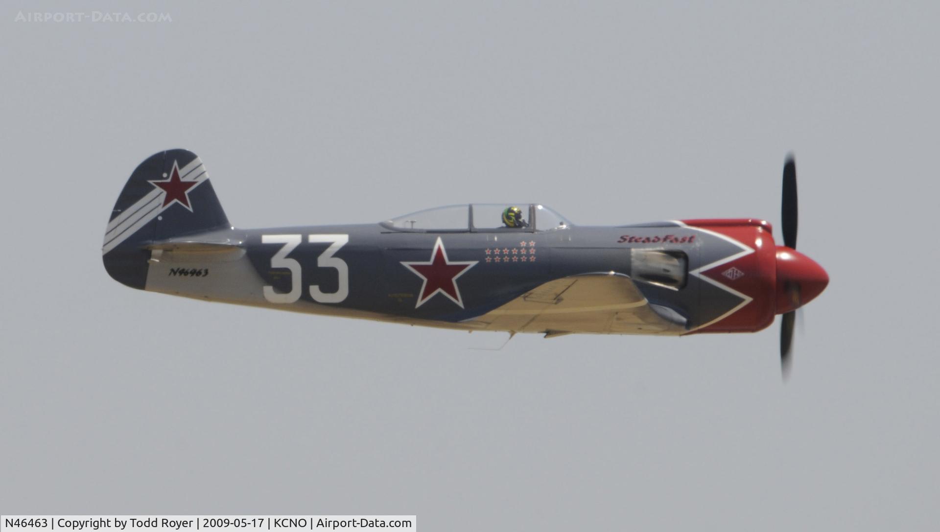 N46463, 2005 Yakovlev (Avione) Yak-3U/R-2000 C/N 001-3/2005, Chino Airshow 2009
