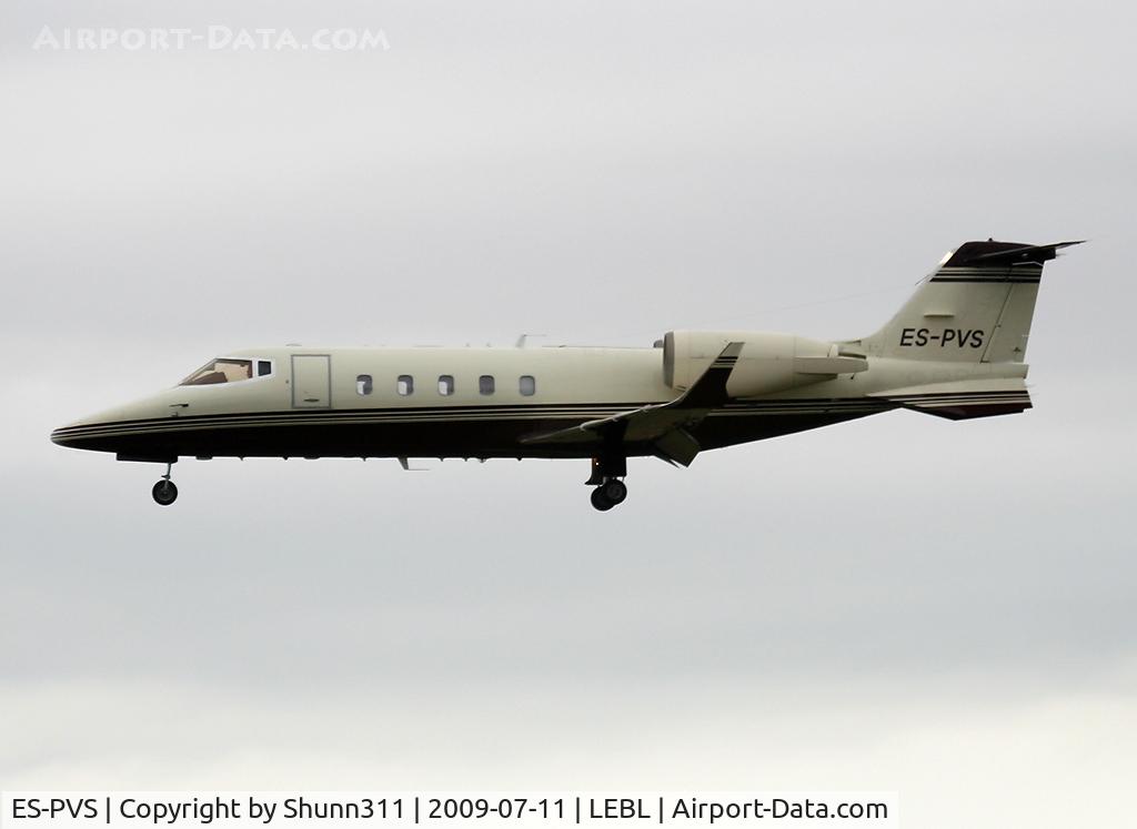 ES-PVS, 2000 Learjet 60 C/N 60-190, Landing rwy 25R