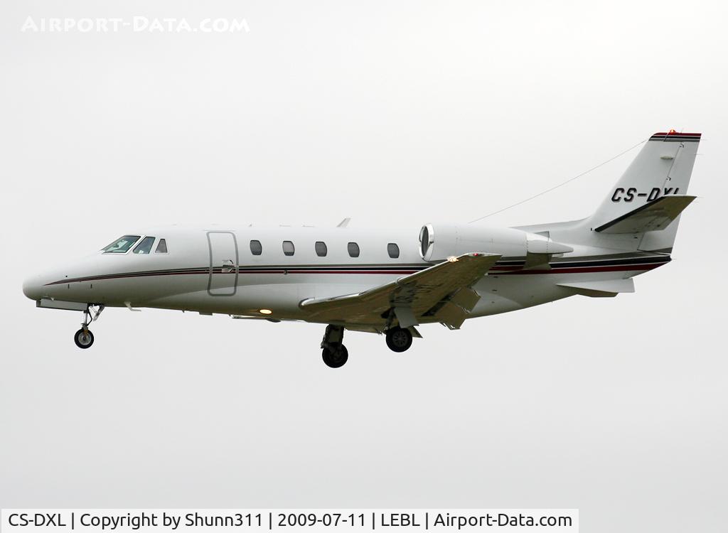 CS-DXL, 2006 Cessna 560XL Citation Excel C/N 560-5640, Landing rwy 25R