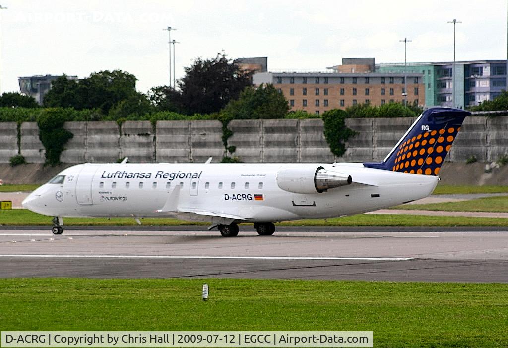 D-ACRG, 2002 Bombardier CRJ-200ER (CL-600-2B19) C/N 7630, Lufthansa Regional operated by CityLine