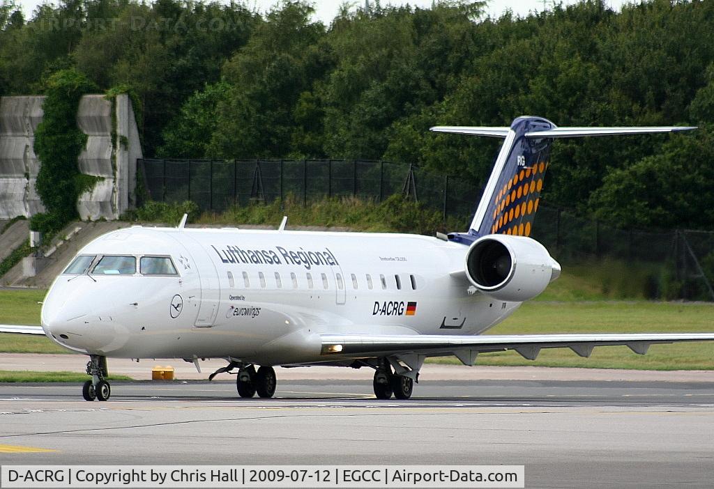 D-ACRG, 2002 Bombardier CRJ-200ER (CL-600-2B19) C/N 7630, Lufthansa Regional operated by Eurowings