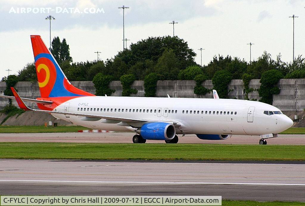 C-FYLC, 2006 Boeing 737-8BK C/N 33029, now missing its 