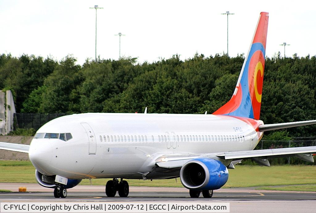 C-FYLC, 2006 Boeing 737-8BK C/N 33029, now missing its 
