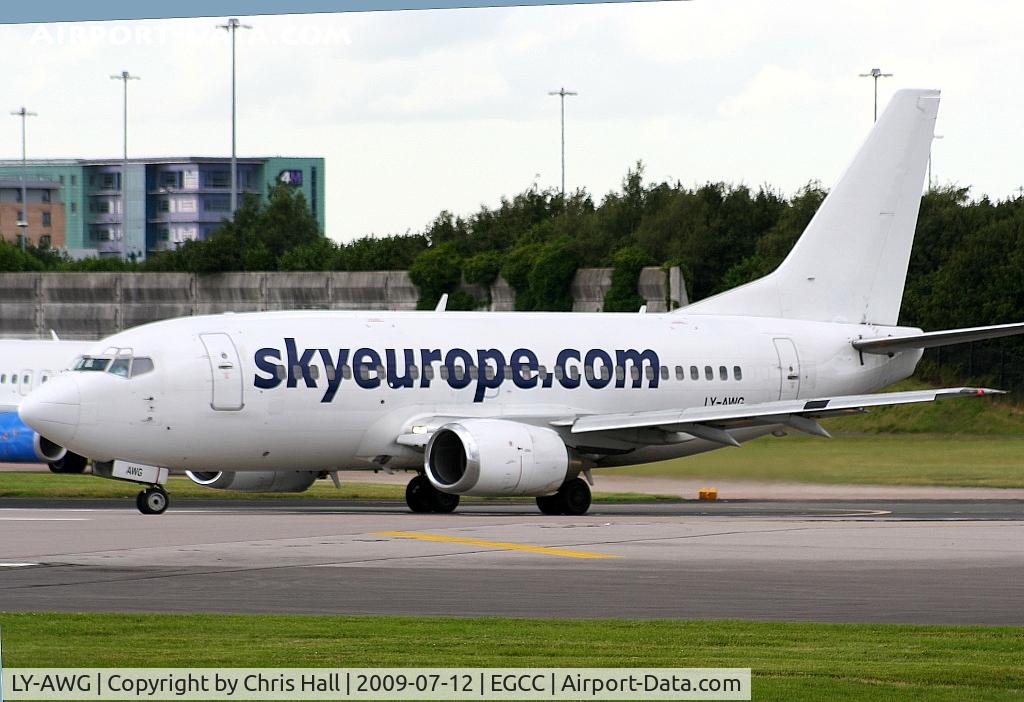 LY-AWG, 1993 Boeing 737-522 C/N 26700, SkyEurope Airlines, Boeing 737-522, Ex C-FDCH