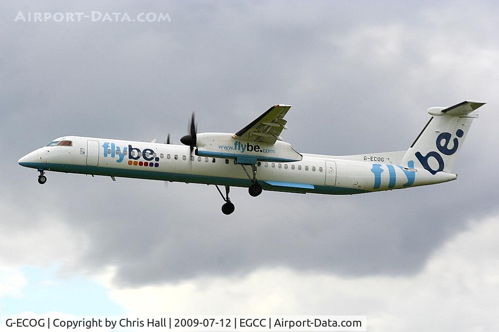 G-ECOG, 2008 De Havilland Canada DHC-8-402Q Dash 8 C/N 4220, flybe