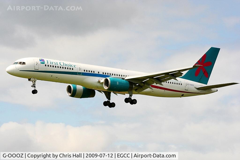 G-OOOZ, 1992 Boeing 757-236 C/N 25593, First Choice