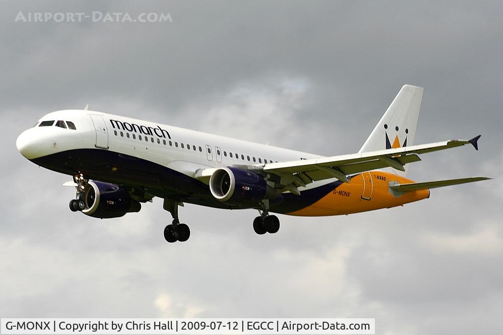 G-MONX, 1992 Airbus A320-212 C/N 392, Monarch