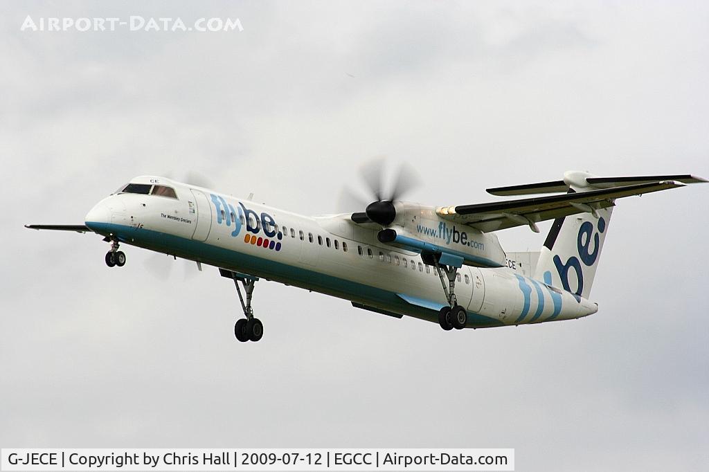 G-JECE, 2004 De Havilland Canada DHC-8-402Q Dash 8 C/N 4094, flybe