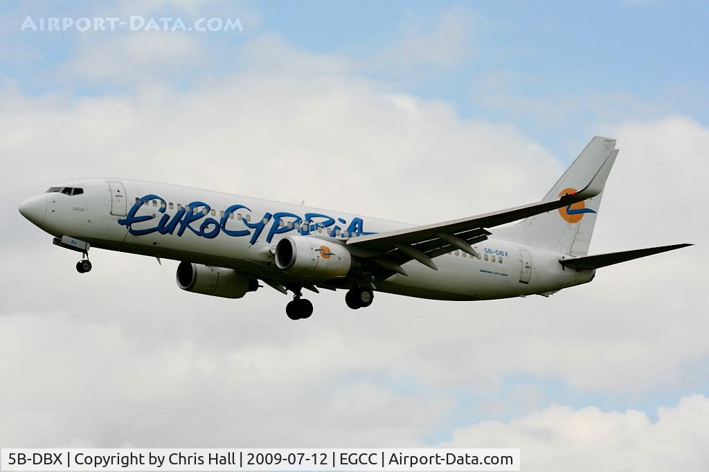 5B-DBX, 2003 Boeing 737-8Q8 C/N 33699, Eurocypria