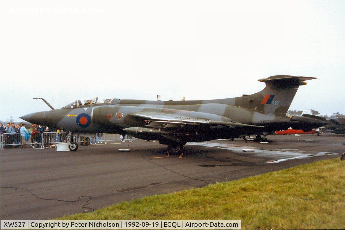 XW527, 1970 Hawker Siddeley Buccaneer S.2B C/N B3-03-69, Buccaneer S.2B of 12 Squadron at the 1992 Leuchars Airshow.