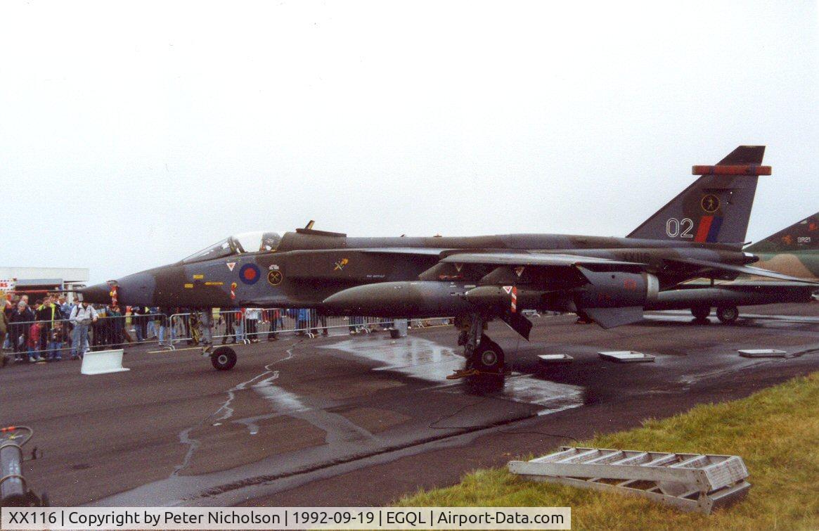 XX116, 1973 Sepecat Jaguar GR.1A C/N S.9, Jaguar GR.1A of 226 Operational Conversion Unit at the 1992 Leuchars Airshow.