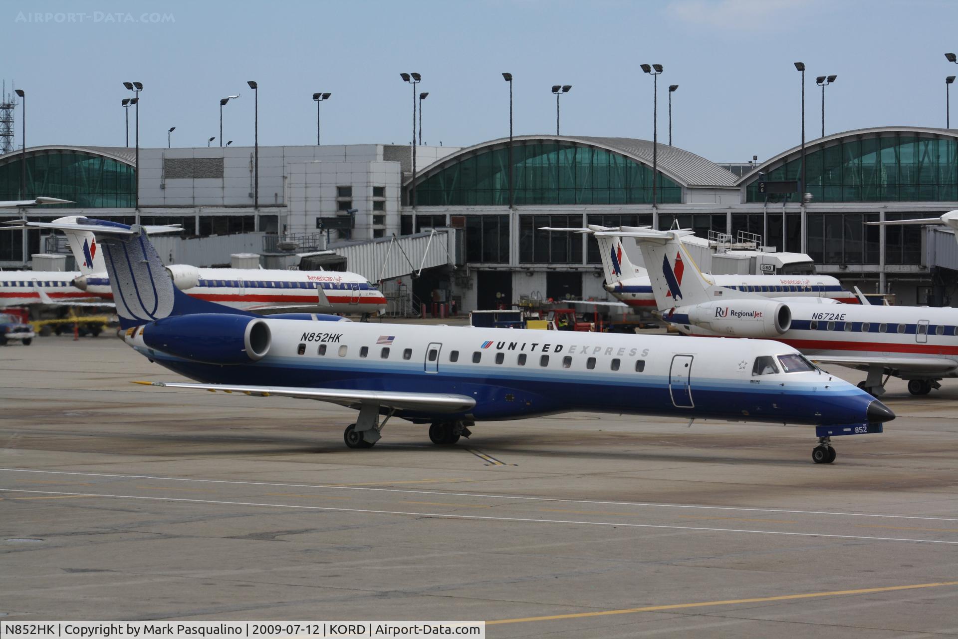 N852HK, 2000 Embraer EMB-145LR C/N 145353, EMB-145LR