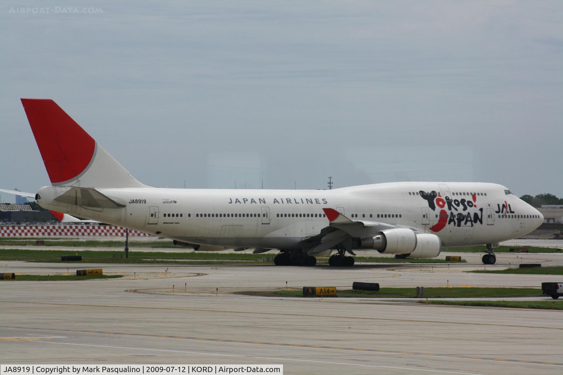 JA8919, 1999 Boeing 747-446 C/N 27100, Boeing 747-400