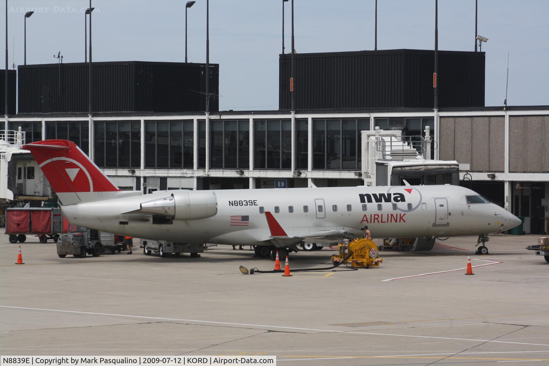 N8839E, 2003 Bombardier CRJ-440 (CL-600-2B19) C/N 7839, CL-600-2B19