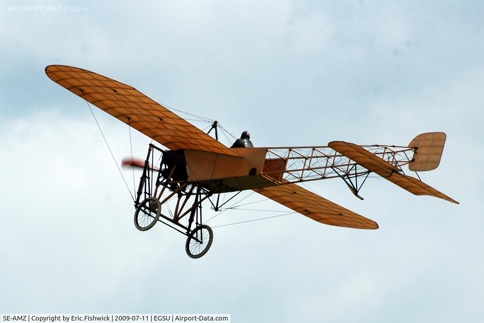 SE-AMZ, 1919 Bleriot XI C/N EAA-1184-SE, Thulin A/Bleriot XI at Duxford Flying Legends Air Show July 09