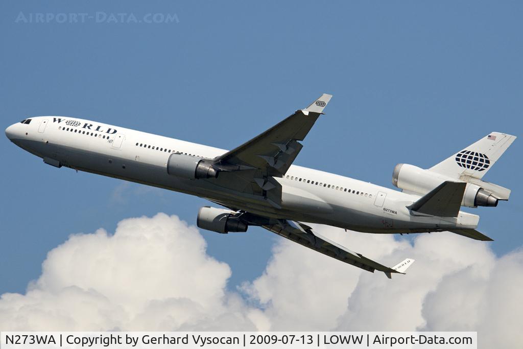 N273WA, 1993 McDonnell Douglas MD-11 C/N 48519, rare visitor @ vie
