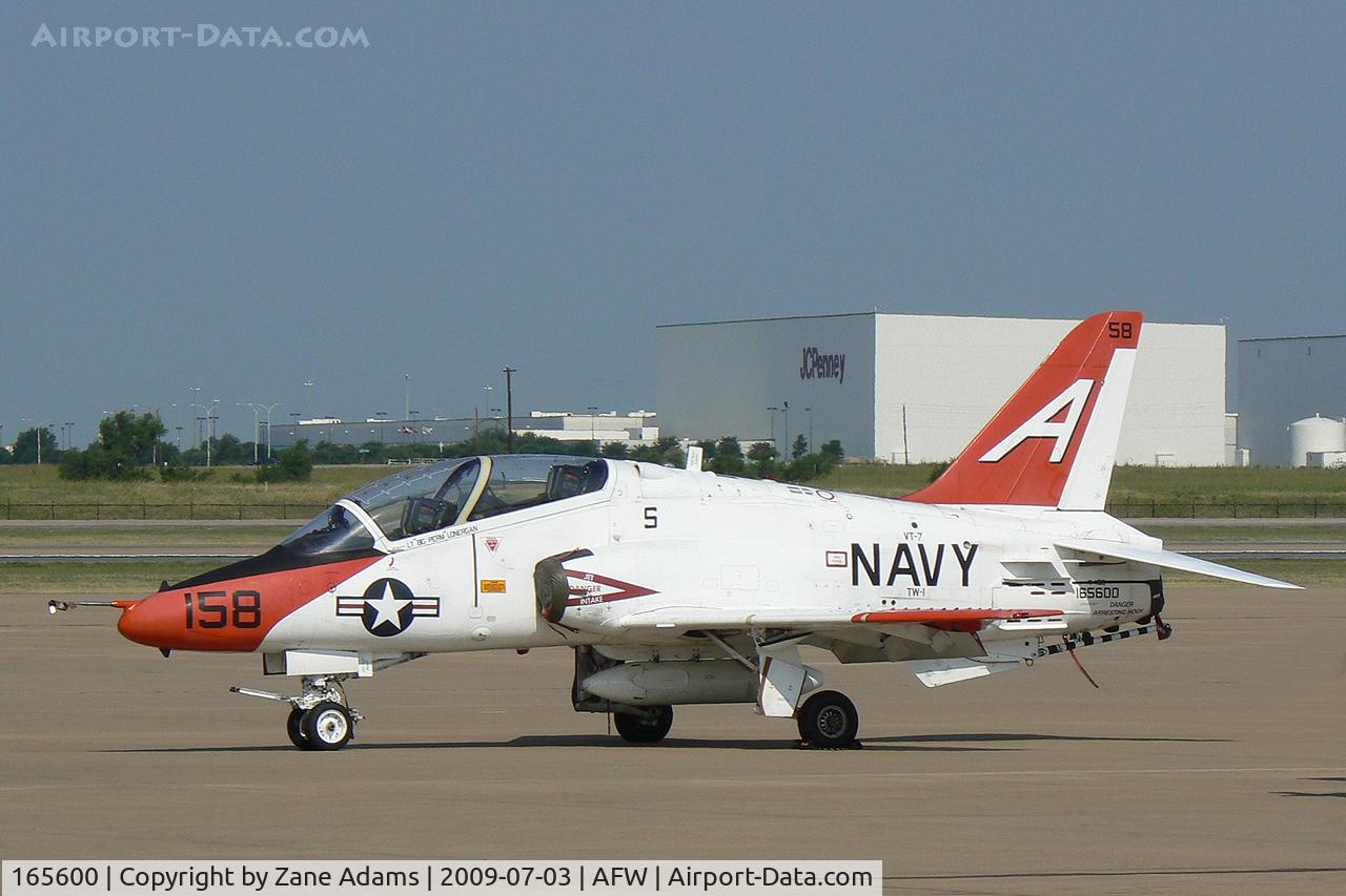 165600, Boeing T-45C Goshawk C/N C058, At Alliance Fort Worth