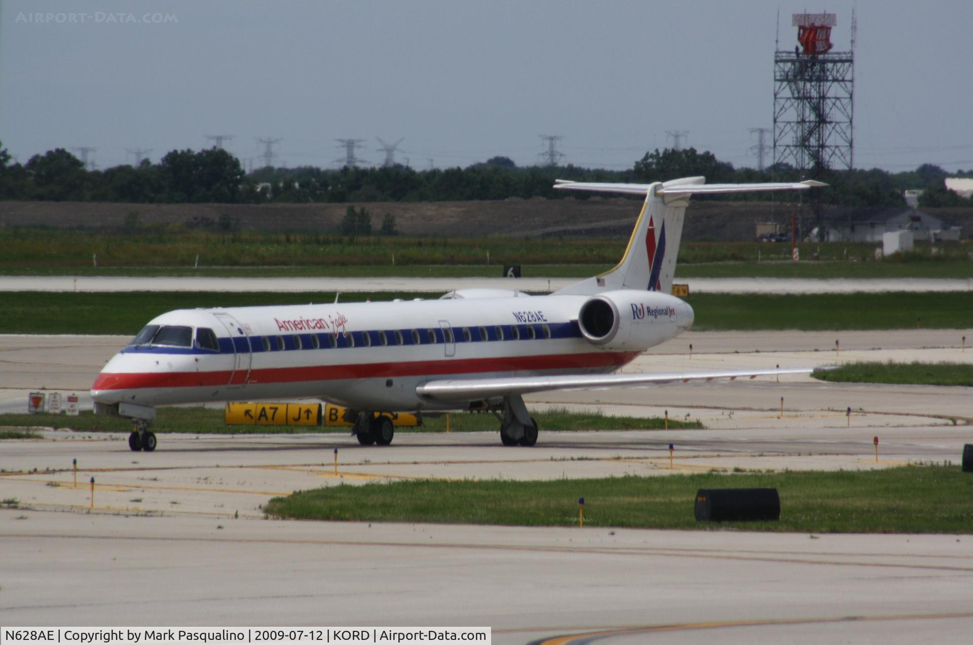 N628AE, 1999 Embraer ERJ-145LR (EMB-145LR) C/N 145124, EMB-145LR