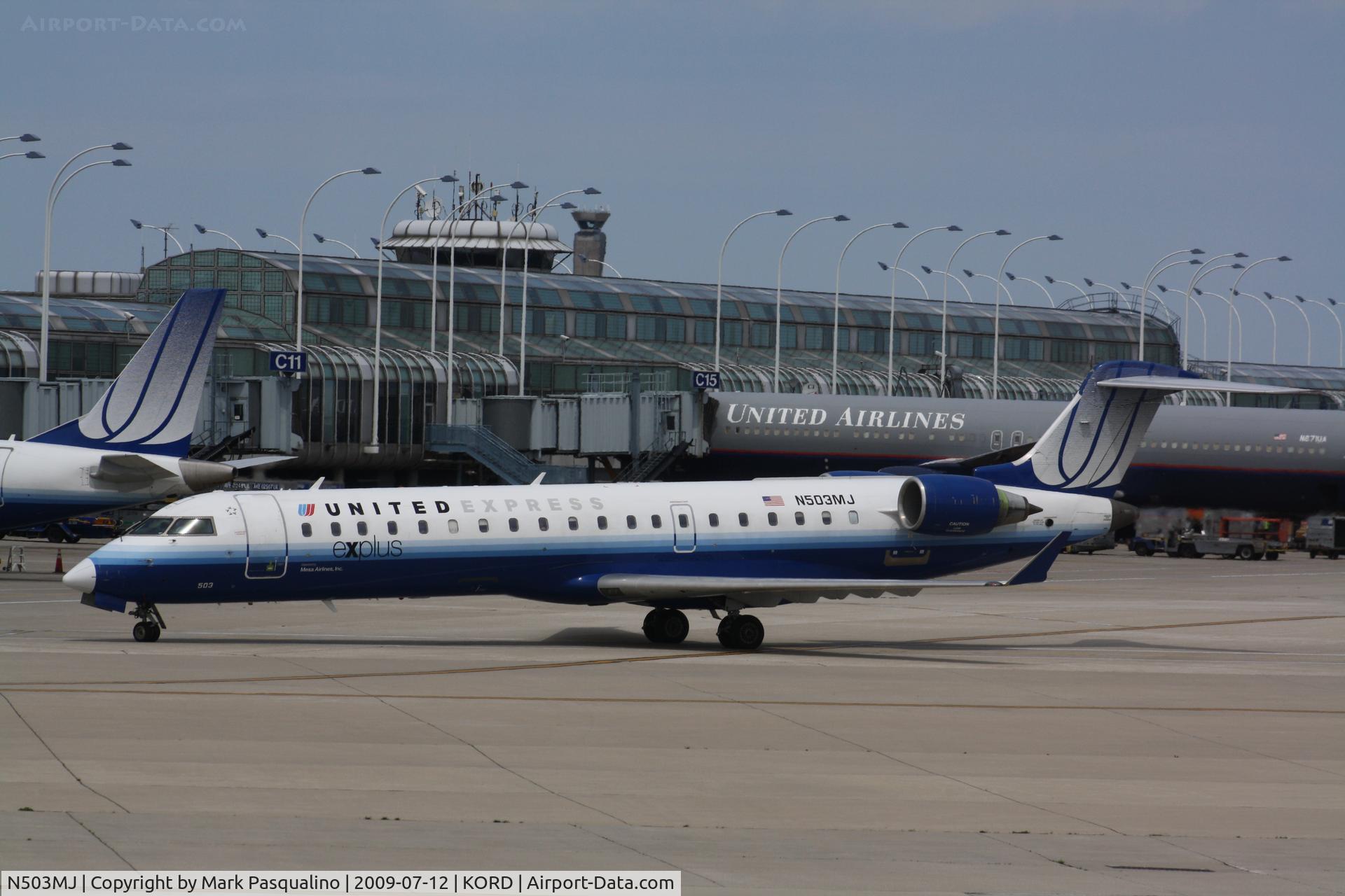 N503MJ, 2002 Bombardier CRJ-700 (CL-600-2C10) Regional Jet C/N 10058, CL-600-2C10