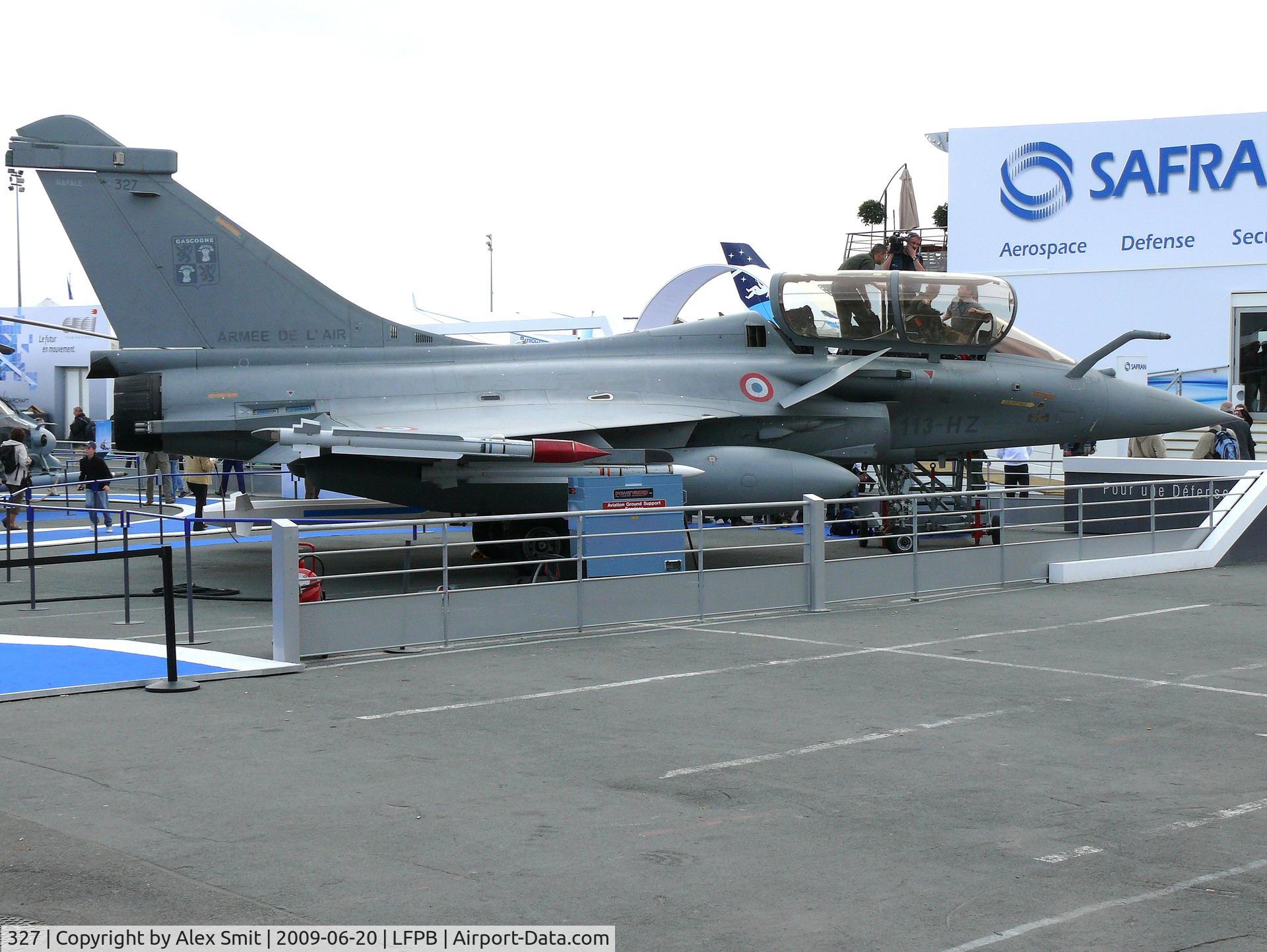 327, 2007 Dassault Rafale B C/N 327, Dassault Rafale B 327/113-HZ French Air Force