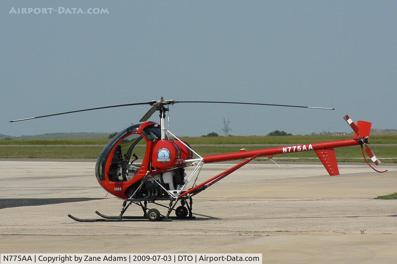 N775AA, 2007 Schweizer 269C C/N S1903, At Denton Municipal