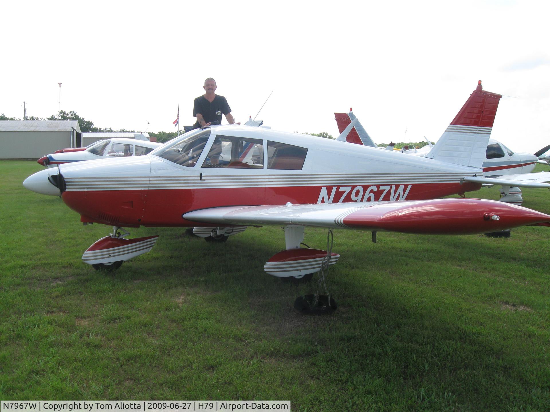 N7967W, 1964 Piper PA-28-180 C/N 28-2017, Cherokee national fly-in Best Cherokee 180 June 28 2009 by Piper Owner Society