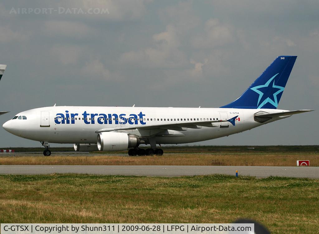 C-GTSX, 1989 Airbus A310-304 C/N 527, Taxiing for departure...