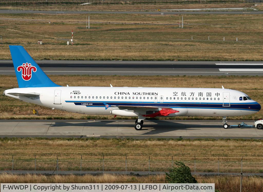 F-WWDP, 2009 Airbus A320-232 C/N 4003, C/n 4003