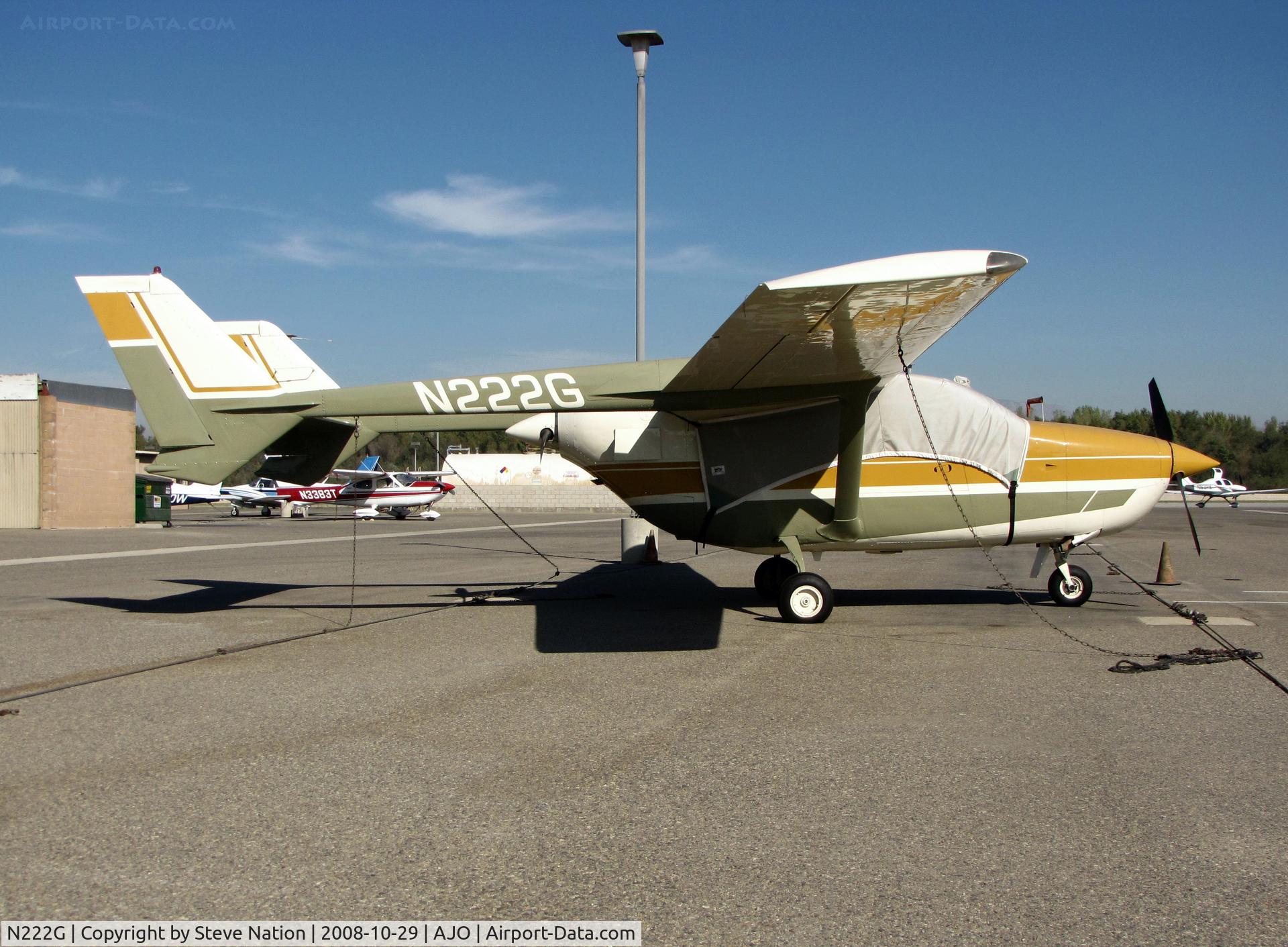 N222G, 1977 Cessna 337G Super Skymaster C/N 33701783, 1977 Cessna 337G with glass covered @ 
