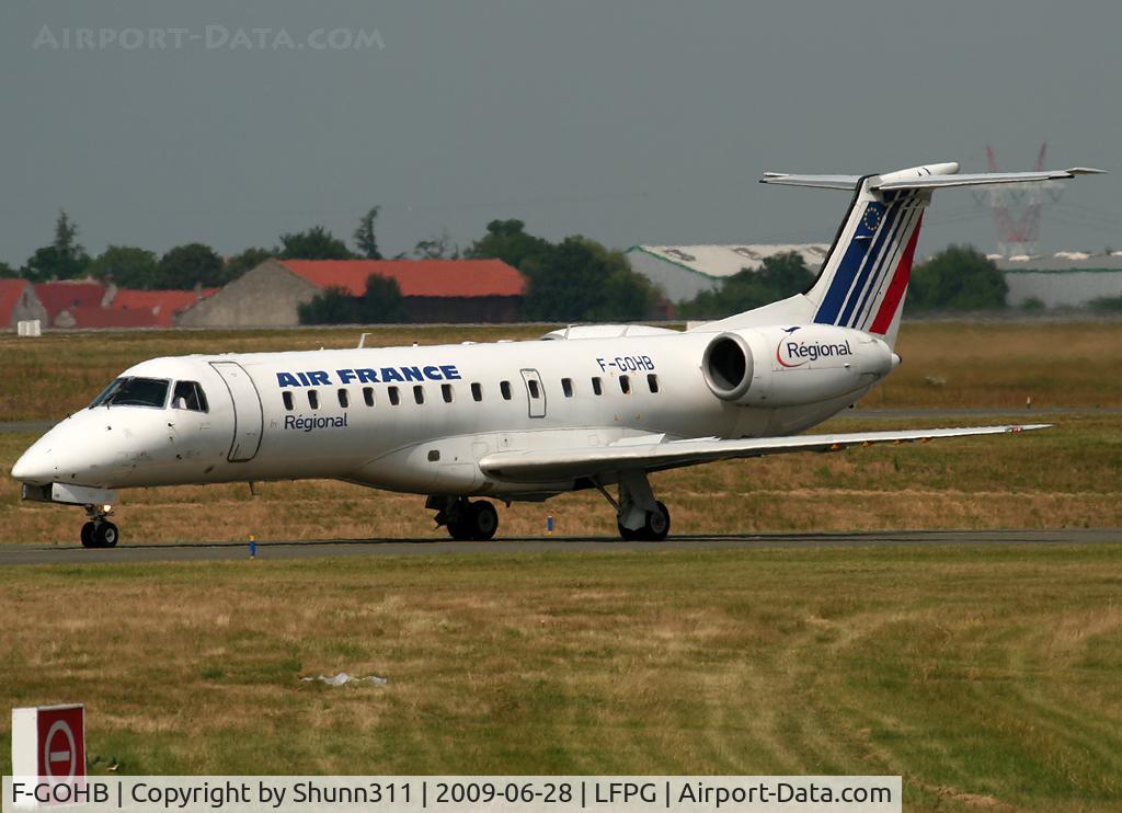 F-GOHB, 1999 Embraer ERJ-135ER (EMB-135ER) C/N 145198, Taxiing for departure...