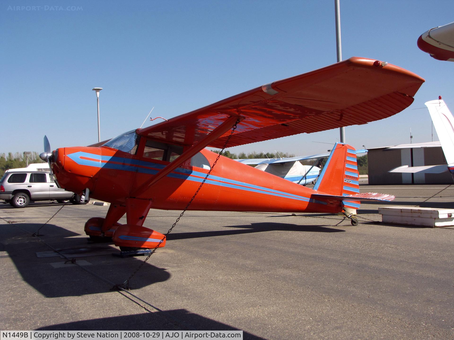 N1449B, 1948 Luscombe 8F Silvaire C/N 6076, One 