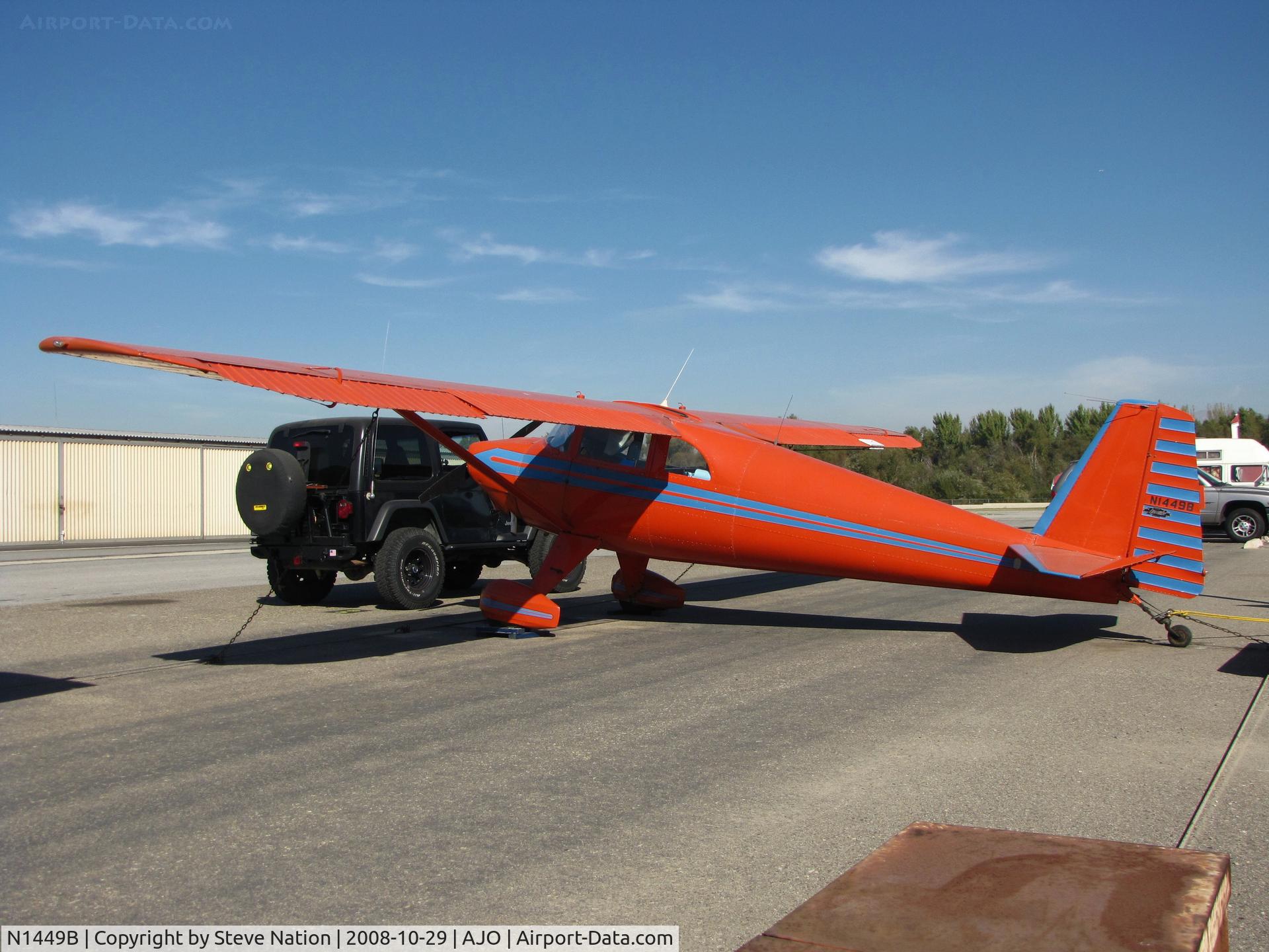 N1449B, 1948 Luscombe 8F Silvaire C/N 6076, One 