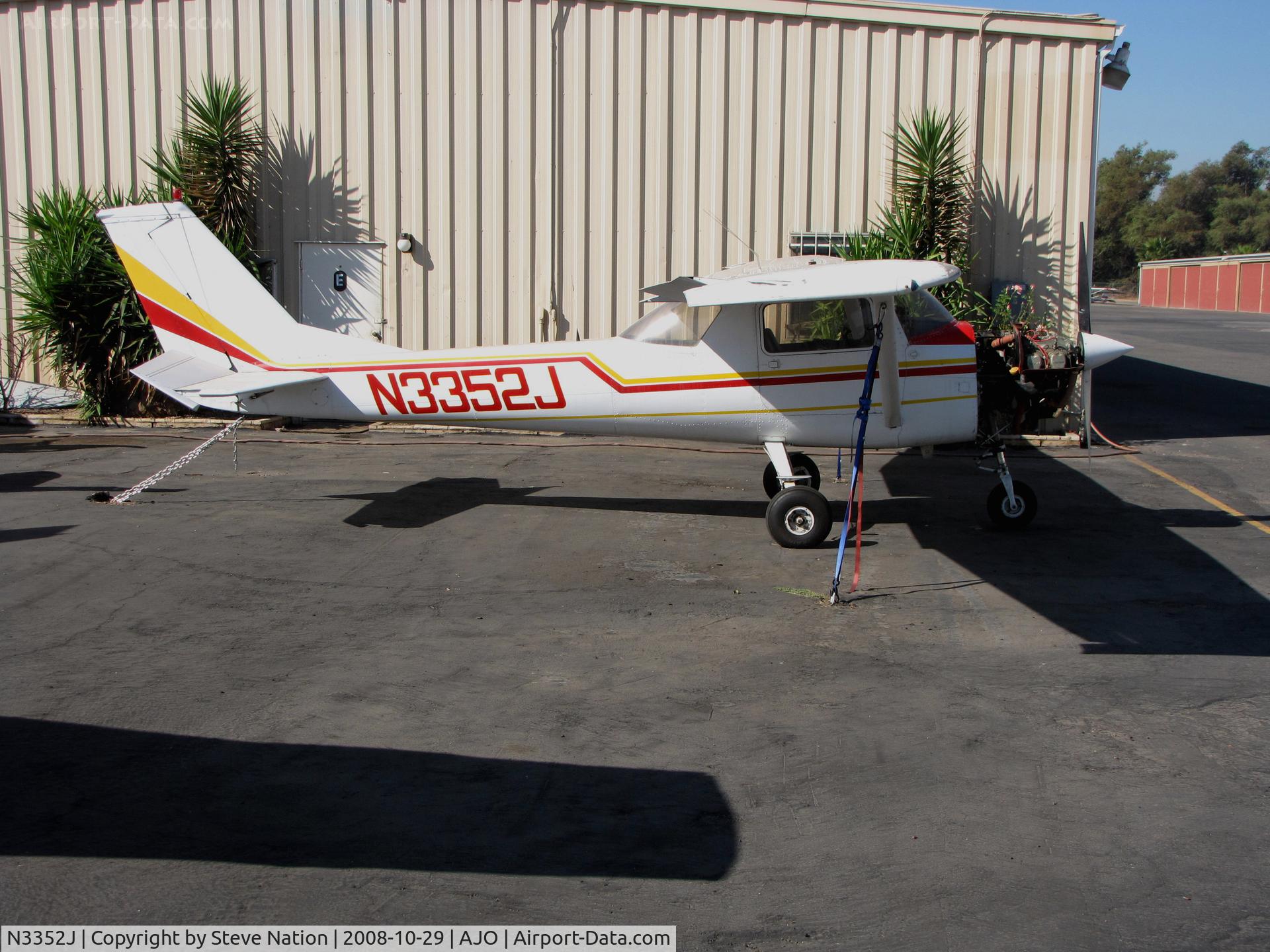 N3352J, 1967 Cessna 150G C/N 15066052, 1967 Cessna 150G minus cowling @ 