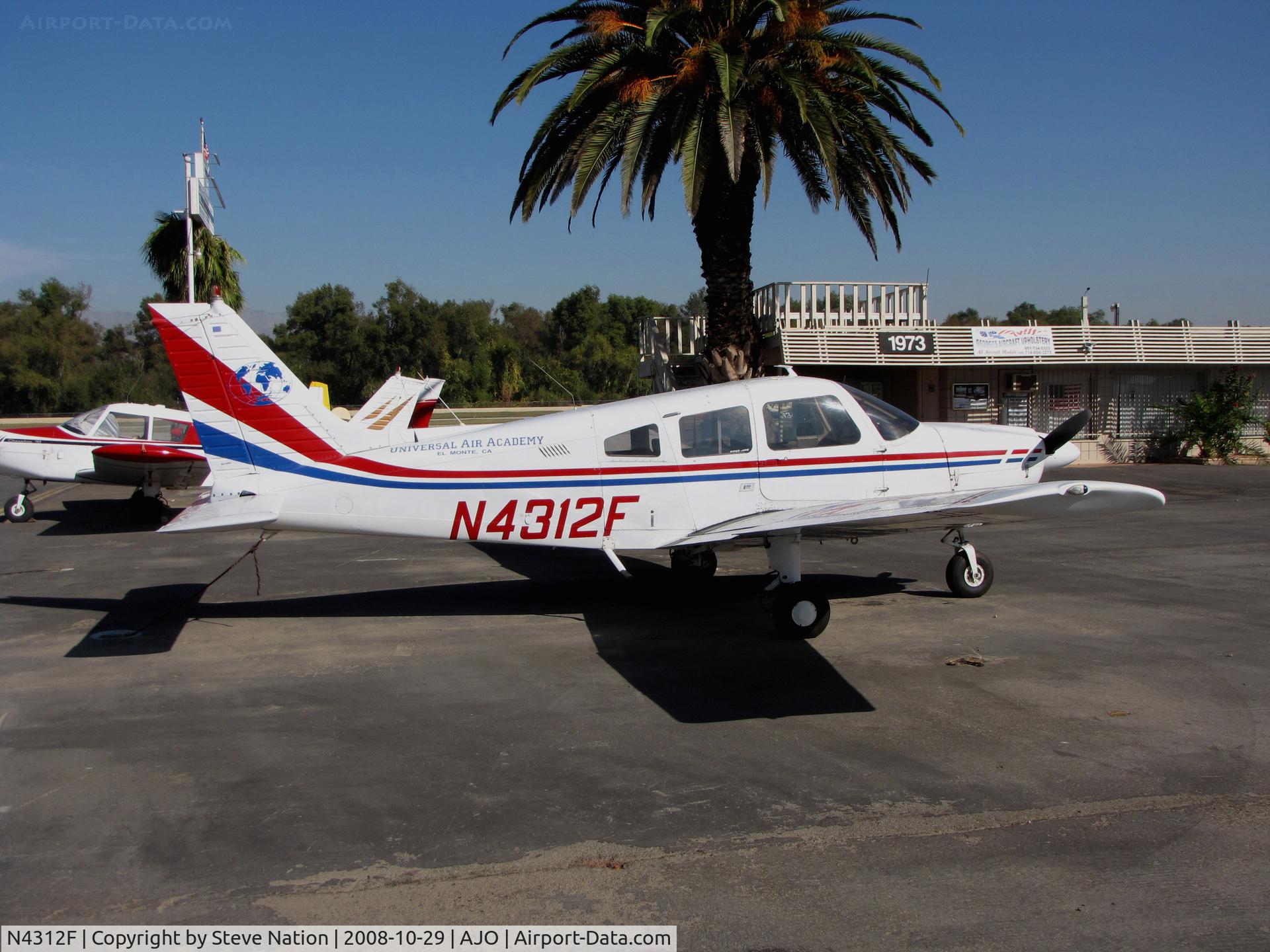 N4312F, 1977 Piper PA-28-181 Archer II C/N 287790010, Universal Air Academy 1977 Piper PA-28-181 @ 