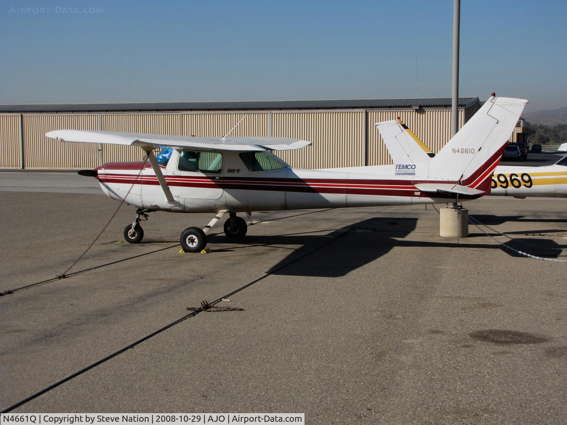 N4661Q, 1981 Cessna 152 C/N 15285047, TEMCO International flight school 1981 Cessna 152 @ 