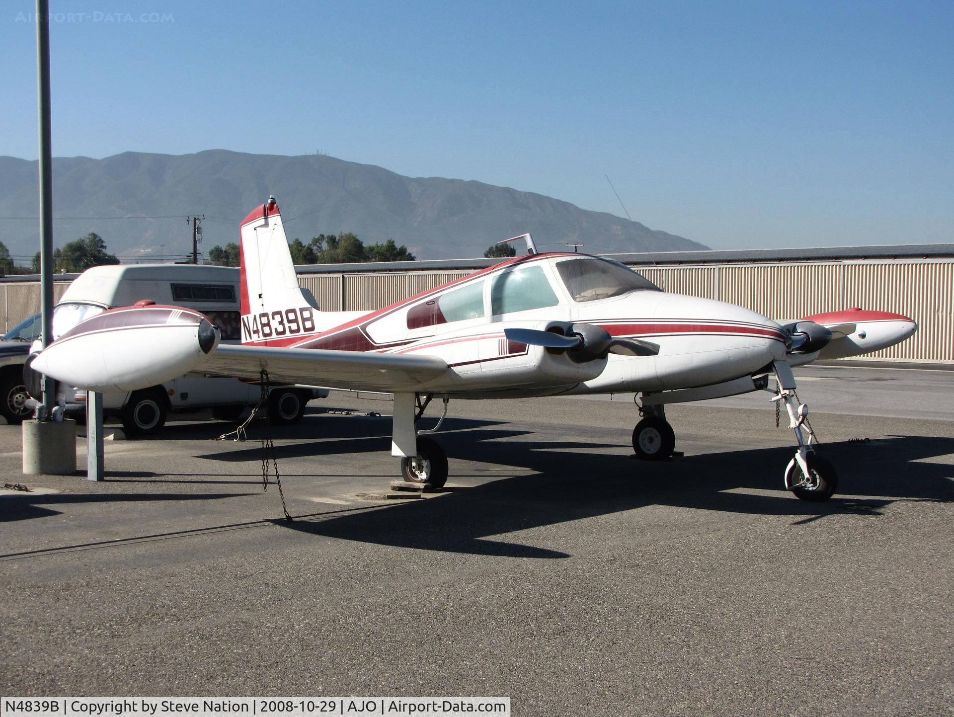 N4839B, 1955 Cessna 310 C/N 35139, 1955 Cessna 310 @ 
